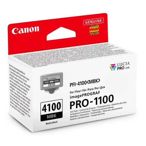[105550] Canon PFI-4100 MBK matte black