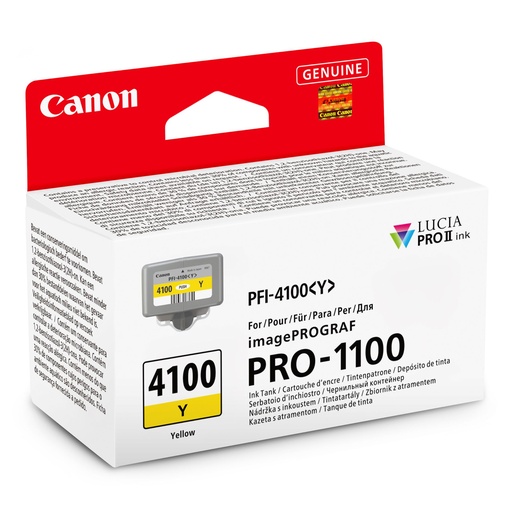 [105599] Canon PFI-4100 Y yellow