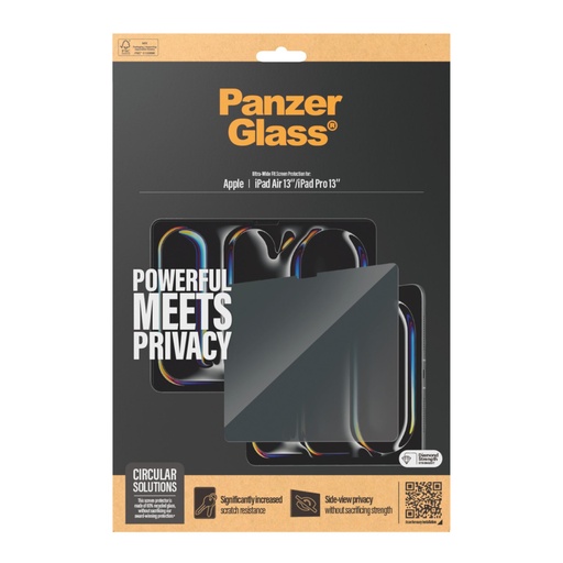 [191111] PanzerGlass Privacy Screen Protector iPad Air 13/ Pro 13