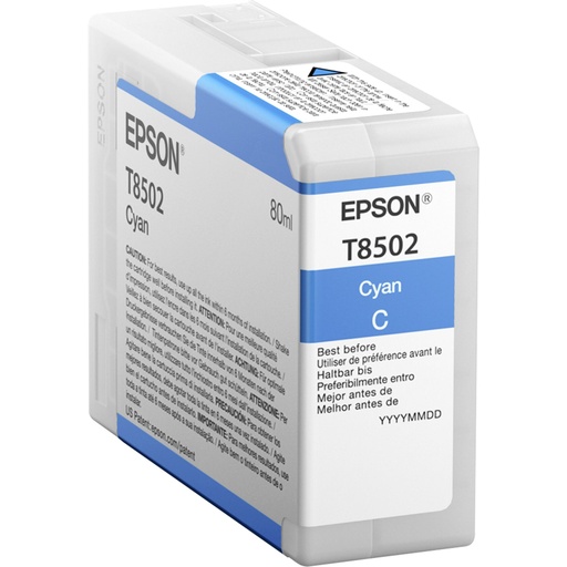 [110553] Epson ink cartridge cyan T 850 80 ml               T 8502