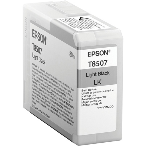 [110588] Epson ink cartridge light black T 850 80 ml               T 8507