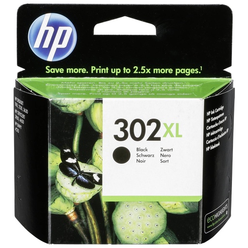 [112079] HP F6U68AE ink cartridge black No. 302 XL