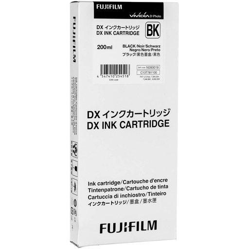[122187] Fujifilm DX Ink Cartridge 200 ml black