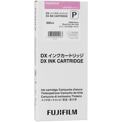 [122229] Fujifilm DX Ink Cartridge 200 ml pink