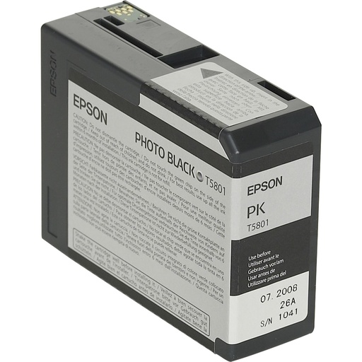 [127869] Epson ink cartridge photo black T 580  80 ml              T 5801