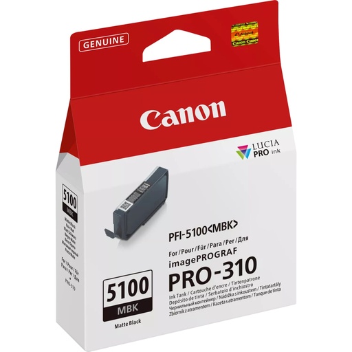 [136770] Canon PFI-5100 MBK matte black