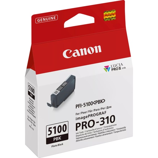 [136777] Canon PFI-5100 PBK photo black