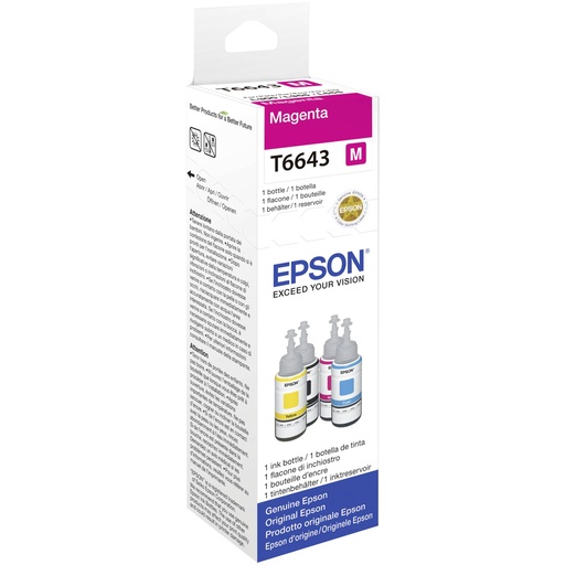 [204500] Epson ink magenta T 664 70 ml               T 6643