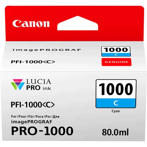 [209792] Canon PFI-1000 C cyan