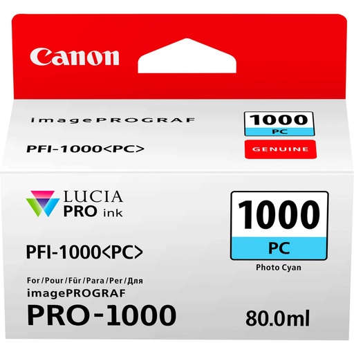 [209813] Canon PFI-1000 PC photo cyan