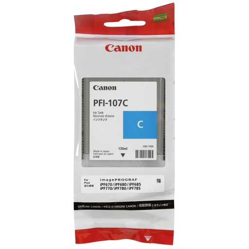 [217849] Canon PFI-107 C ink cyan