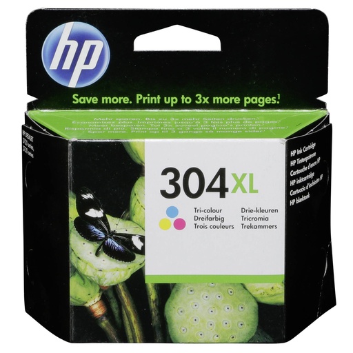 [233970] HP N9K07AE ink cartridge 3-colors No. 304 XL