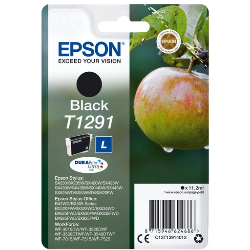 [267591] Epson ink cartridge black DURABrite T 129           T 1291