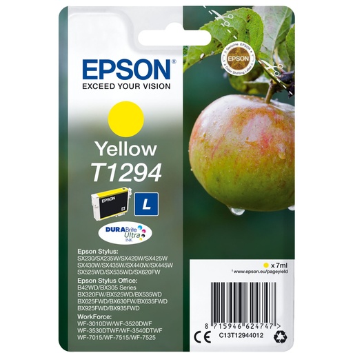 [267612] Epson ink cartridge yellow DURABrite T 129           T 1294