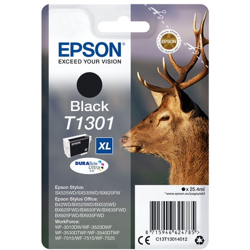 [267626] Epson ink cartridge black DURABrite T 130           T 1301