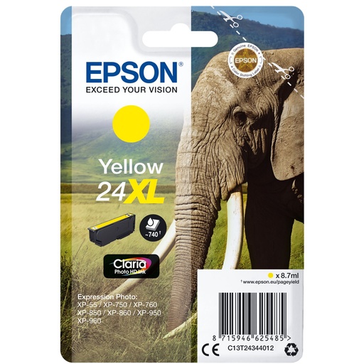[267871] Epson ink cartridge XL yellow Claria Photo HD T 243     T 2434