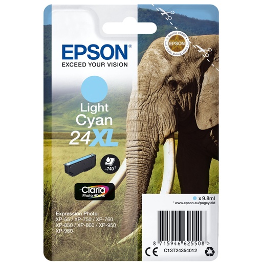[267878] Epson ink cartridge XL light cyan Claria Home HD       T 2435