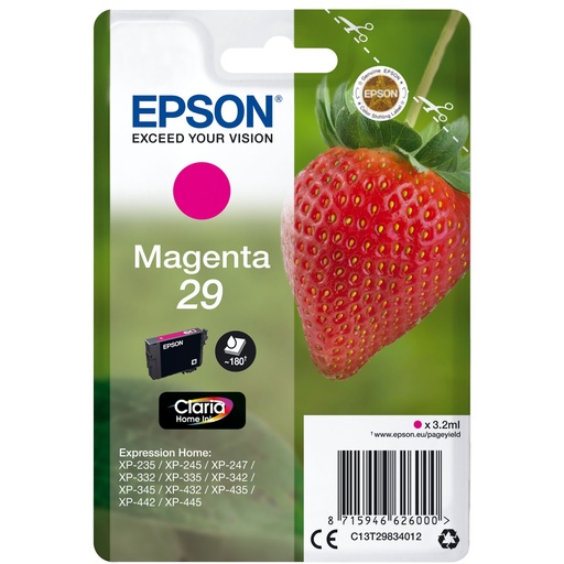 [268053] Epson ink cartridge magenta Claria Home 29            T 2983