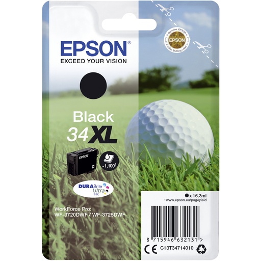 [285770] Epson ink cartridge black DURABrite Ultra Ink 34 XL T 3471