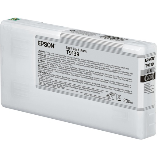 [292623] Epson ink cartridge light light black T 913 200 ml        T 9139