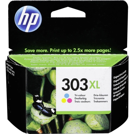 [352291] HP T6N03AE ink cartridge 3-colors No. 303 XL