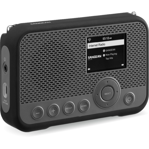 [792360] Sangean WFR-39 grey/black