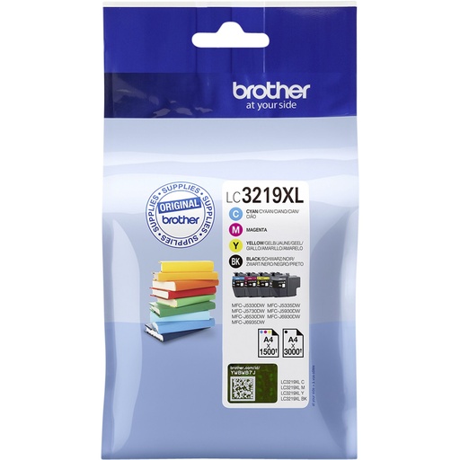 [458586] Brother LC-3219 XL Value Pack C/M/Y/BK