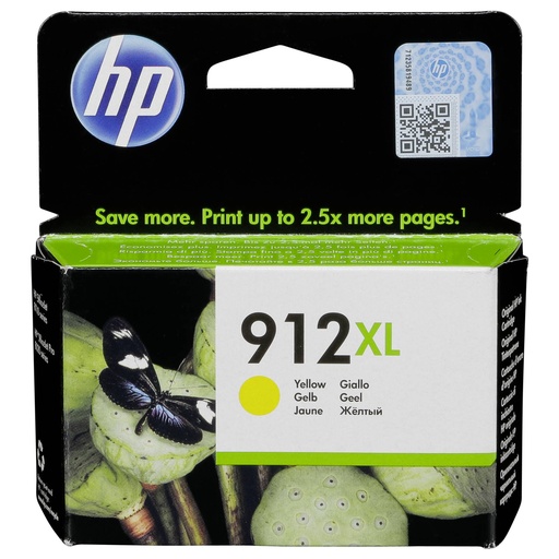 [504023] HP 3YL83AE ink cartridge yellow No. 912 XL