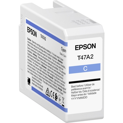 [561528] Epson ink cartridge cyan T 47A2 50 ml Ultrachrome Pro 10