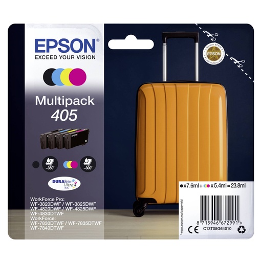[576662] Epson DURABrite Ultra Multipack (4 colors) 405            T 05G6