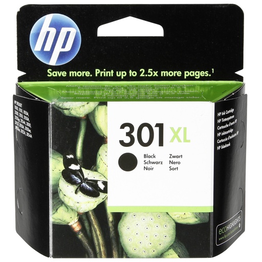 [615426] HP CH 563 EE ink cartridge black No. 301 XL