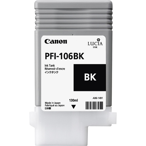 [631295] Canon PFI-106 BK ink black