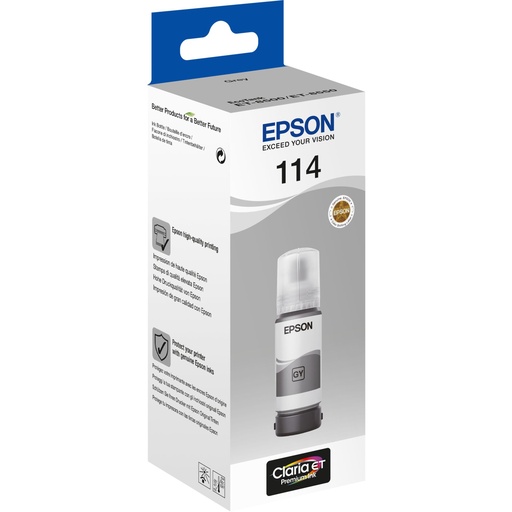 [631304] Epson EcoTank grey T 114 70 ml               T 07B5
