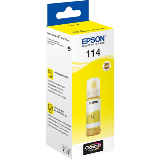 [631311] Epson EcoTank yellow T 114 70 ml               T 07B4