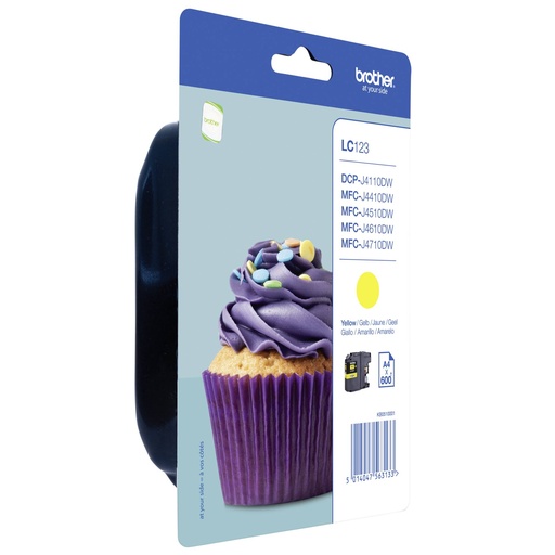 [670775] Brother LC-123 Y yellow