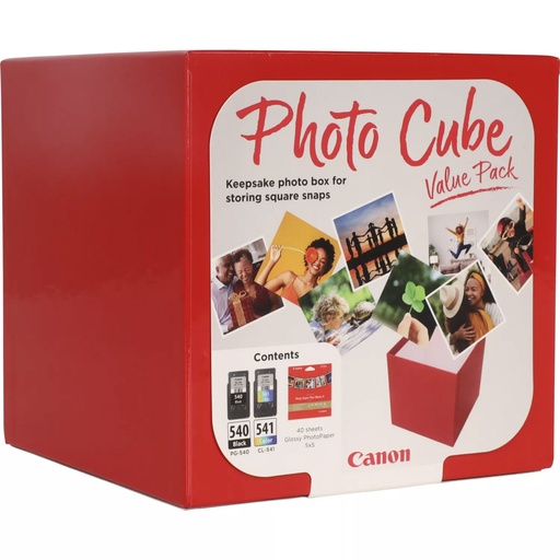 [809314] Canon PG-540 / CL-541 Photo Cube Value Pack PP-201 13x13cm 40 sh.
