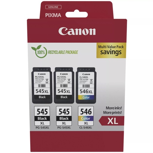 [826821] Canon PG-545 XL x2 / CL-546 XL Multi Pack