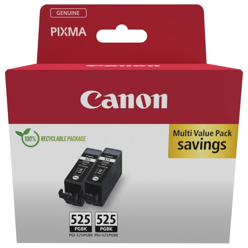 [829880] Canon PGI-525 PGBK black Twin Pack