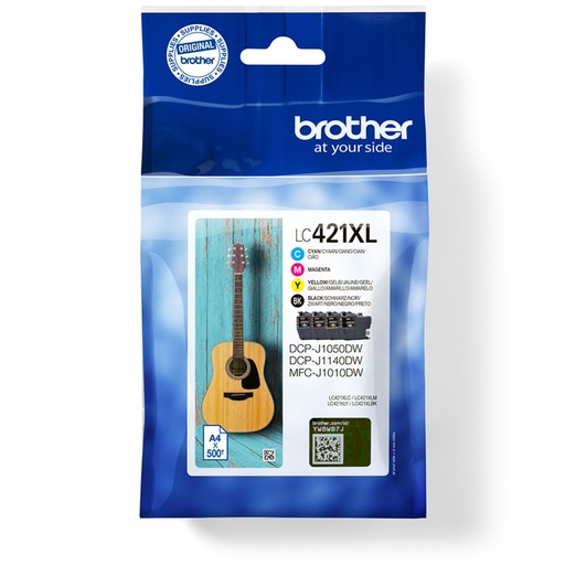 [833289] Brother LC-421 XL Value Pack C/M/Y/BK