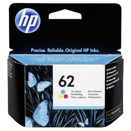 [840469] HP C2P06AE ink cartridge 3-colors No. 62