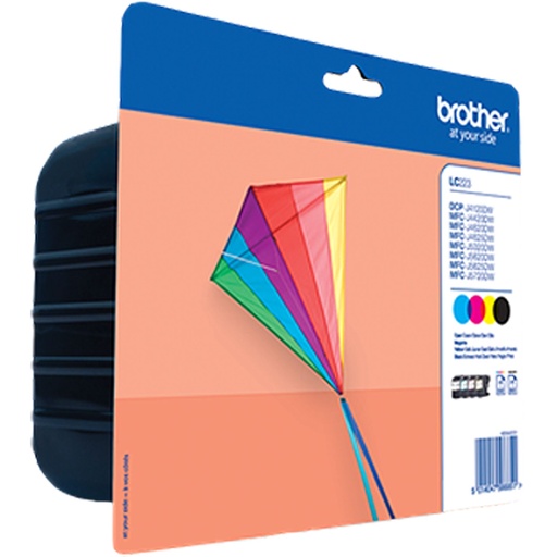 [876029] Brother LC-223 Value Pack BK/C/M/Y