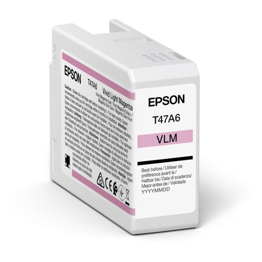[878698] Epson Ink Cart., viv light mag. T 47A60N 50ml Ultrachrome Pro 10