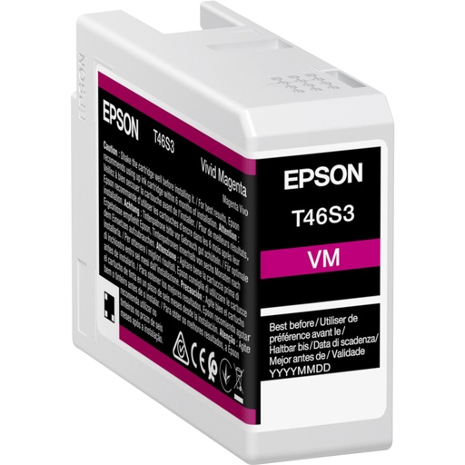 [881351] Epson ink cartridge viv. magenta T 46S30N 25 ml Ultrachr. Pro 10
