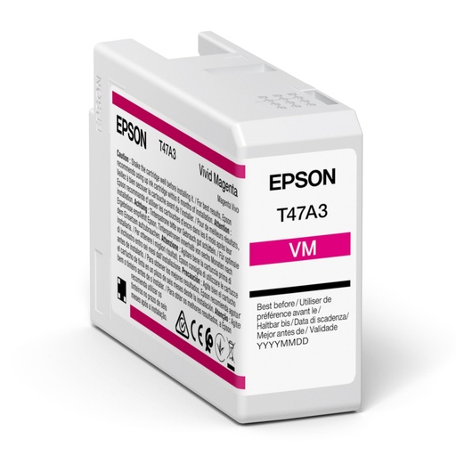 [888015] Epson ink cartridge viv. magenta T 47A3 50 ml Ultrachrome Pro 10