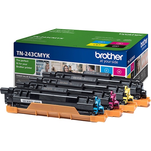 [443004] Brother TN-243 CMYK Toner Value Pack