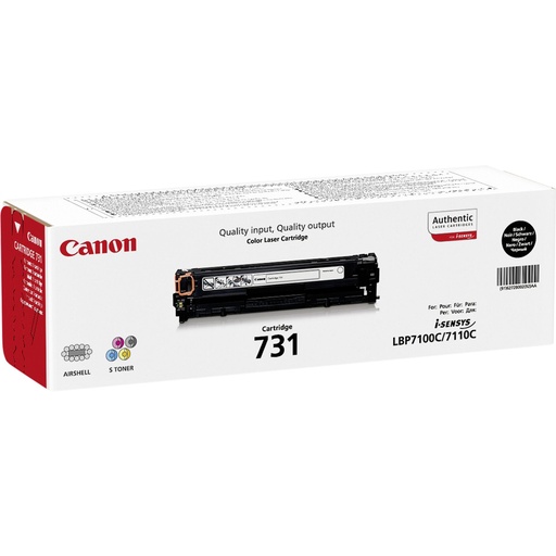 [661444] Canon Toner Cartridge 731 BK black
