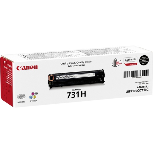[661458] Canon Toner Cartridge 731 H BK black