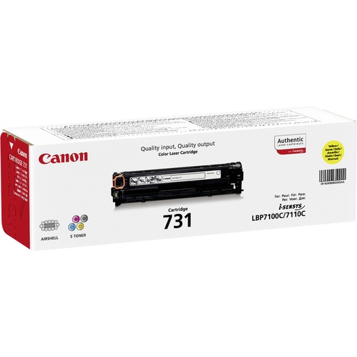 [661465] Canon Toner Cartridge 731 Y yellow