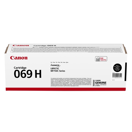 [738488] Canon Toner Cartridge 069 H BK black