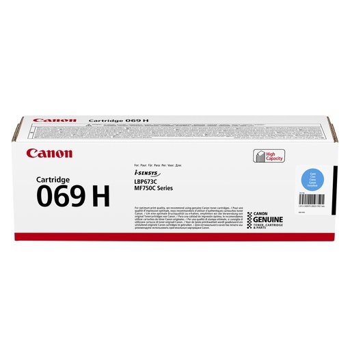 [738502] Canon Toner Cartridge 069 H C cyan